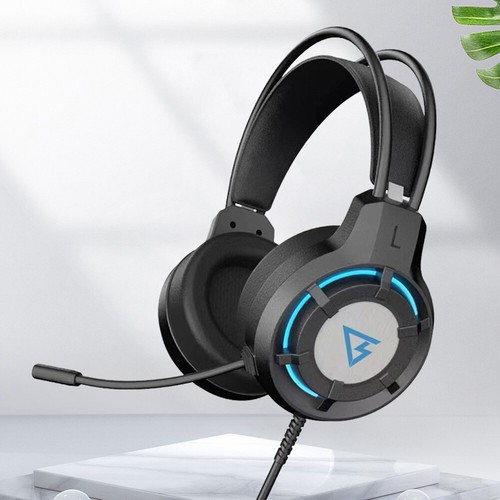 5# 7.1 Surround Game Headphone Wired Gaming Headset Noise Cancelling for PC Lapt - Afbeelding 1 van 8