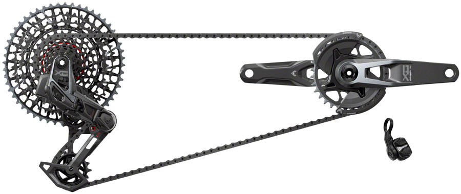 SRAM X0 T-Type Eagle Transmission Groupset - 170mm Crank SRAM X0 T-Type Eagle Transmission Groupset - 170mm Crank