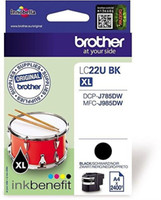 Brother LC-22UBK Xl Tinte MFCJ985DW