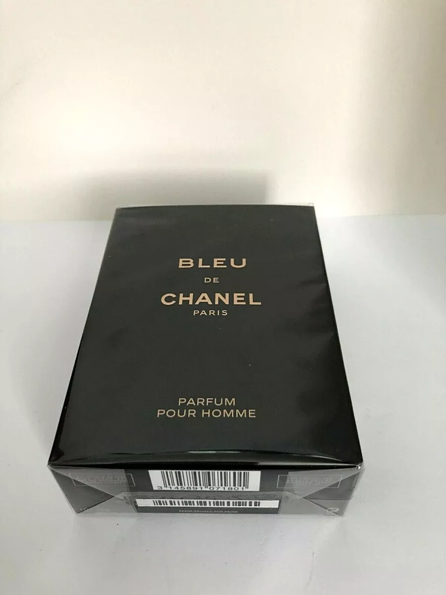 Chanel Bleu De Chanel Parfum Pour Homme 3.4 Oz/100ml *NEW Sealed *