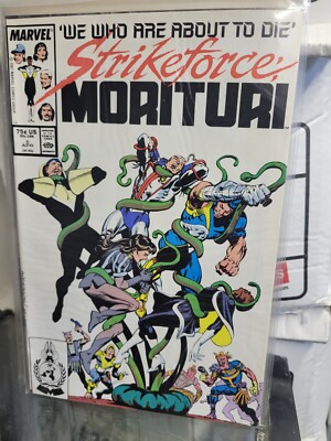 Strikeforce Morituri #5 (1987, Marvel) New Warehouse Inventory VG/VF Condition