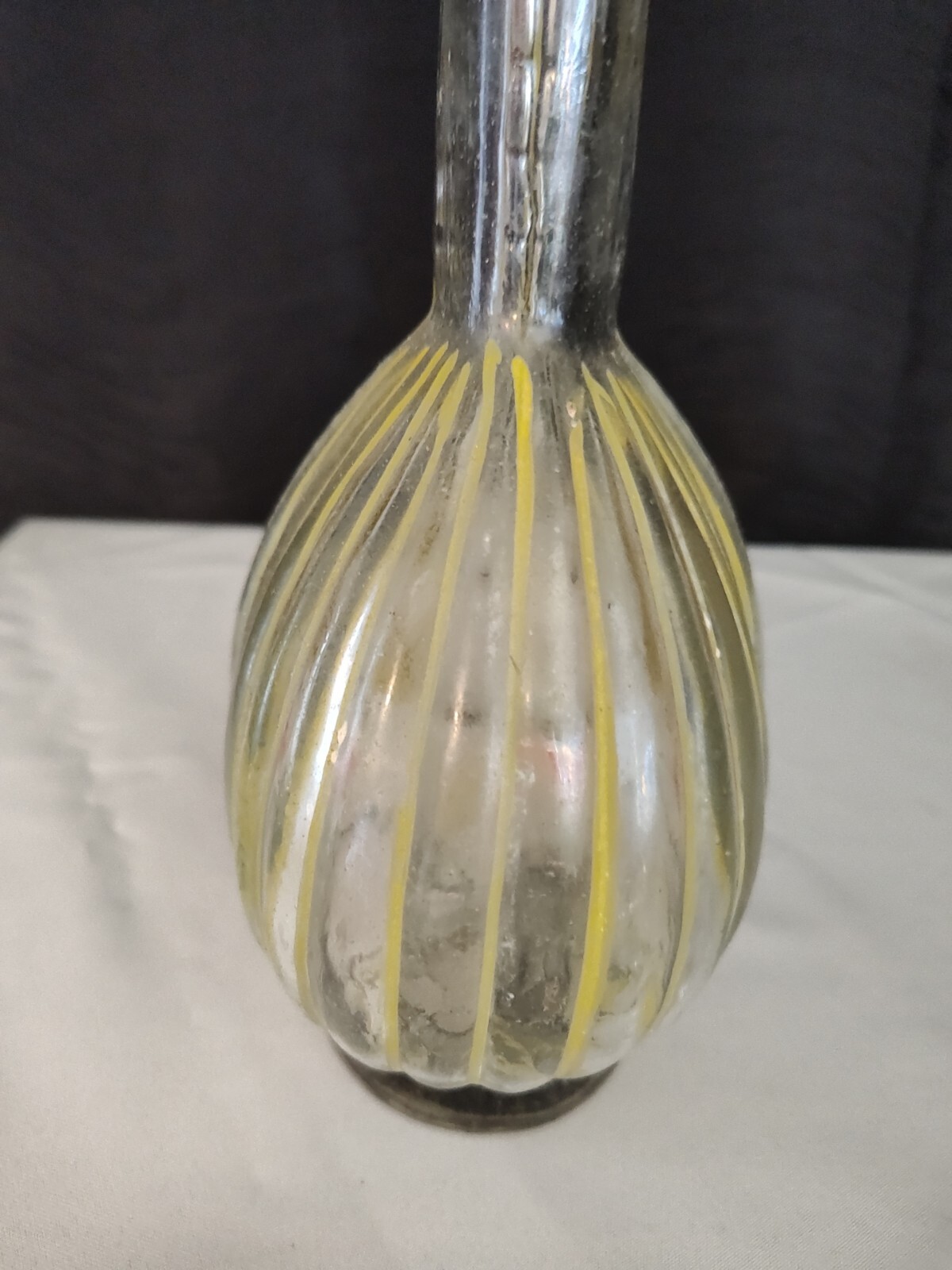 Bouzouki Greek Mandolin Decanter 1969 Glass Bottle Vase 15 ” Height eBay