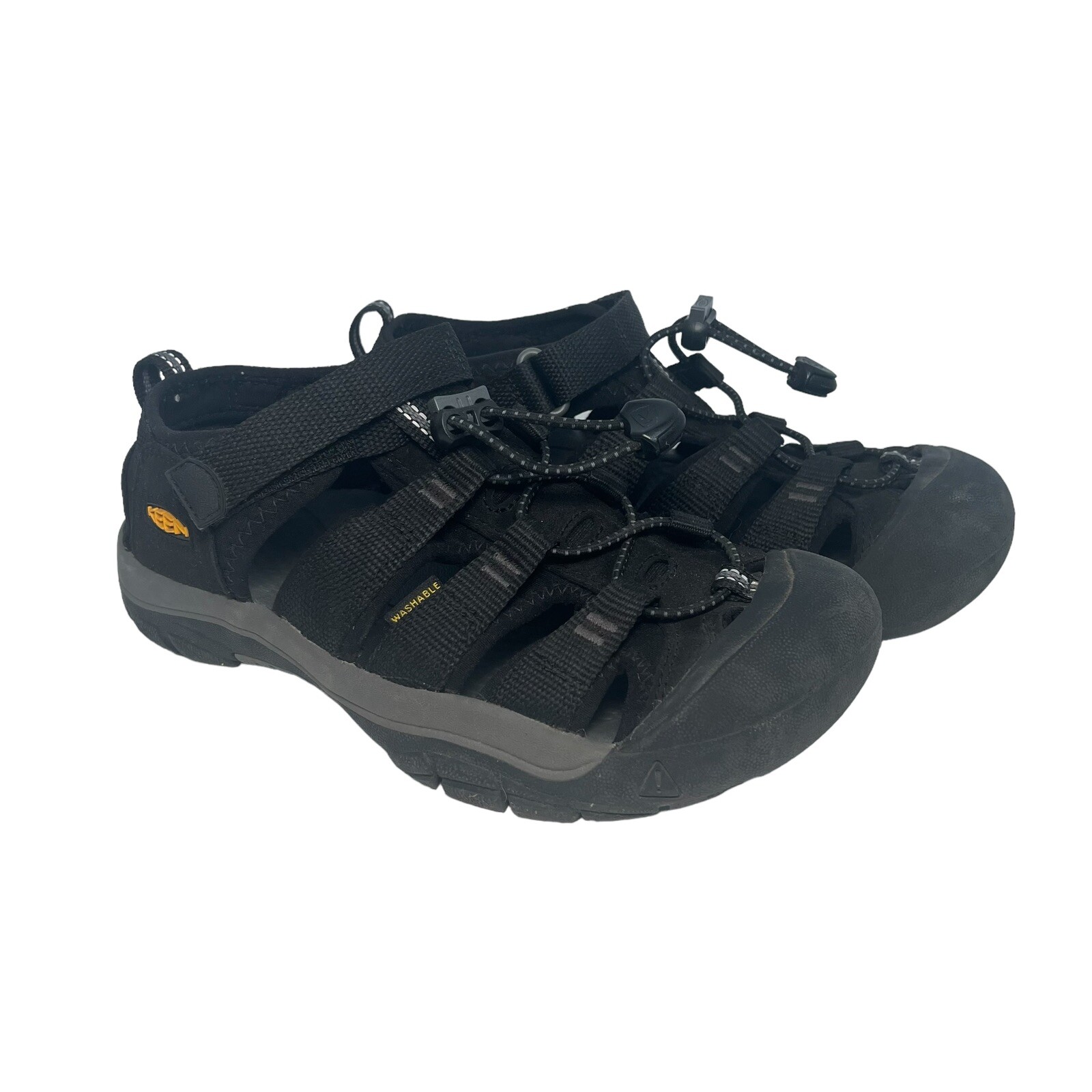 Keen Newport H2 sandali da trekking impermeabili scarpe da trail outdoor nere giovani ragazzi 3