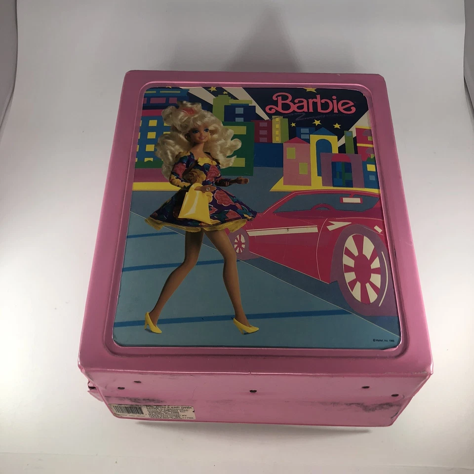 Mattel Muñeca Barbie Estuche de Transporte con Muñecas Accesorios Lote De Colección Foto 3 de 4