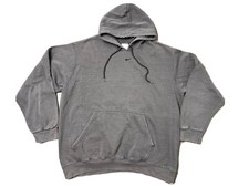 Vintage 90's Nike Center Swoosh Pullover Hoodie Sweatshirt Gray Men's Size XL