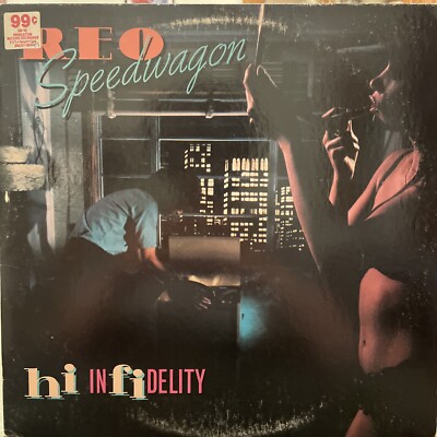 REO Speedwagon “ Hi InFidelity LP 1980 FC-36844 Ex/ G++ W/lyric