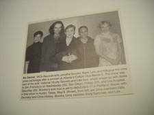 N SYNC Tearin' Up Oklahoma City KJYO (KJ 103) radio 1998 music biz promo pic/txt