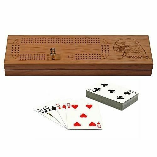 Vintage The Classic Collection Cribbage Wooden Board 3 Player Game for sale  online