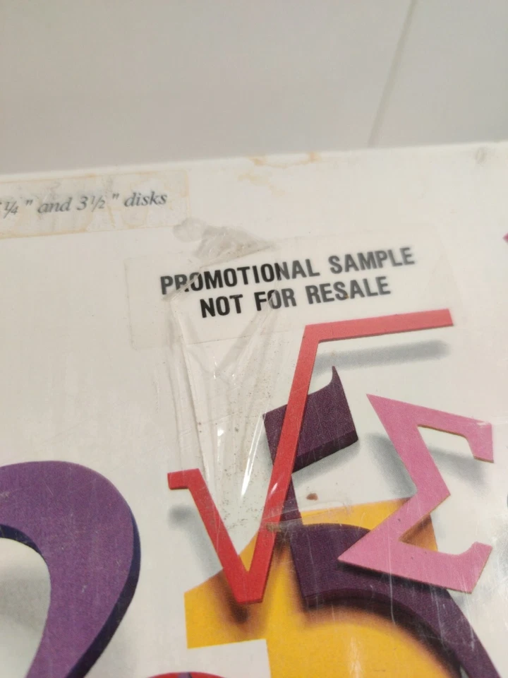 Microsoft Excel 4.0 for Windows Box Set SEALED Promotional Sample Not For Resale - Image 2 of 4