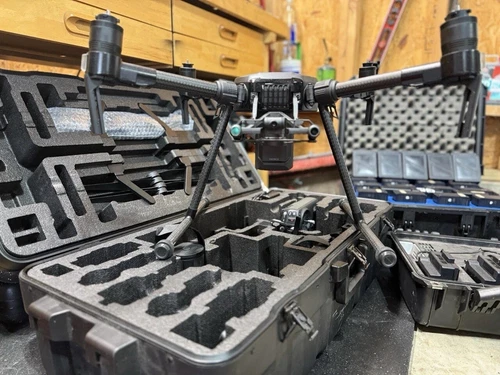 DJI M200 V2 Complete With Case And 20 TB55 Batteries And Rapid Charger