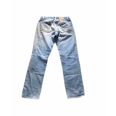 1990s LEVIS 501 Thrashed Patchwork Vintage Denim Size 32” Waist | eBay