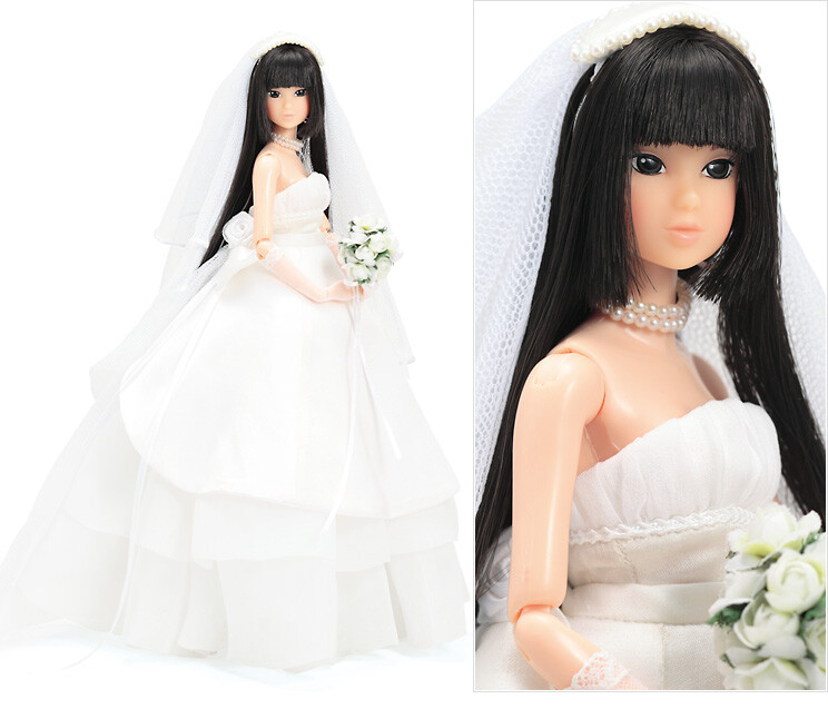 Momoko doll Dramatic Bride Sekiguchi 2006 2WAY dress of long and