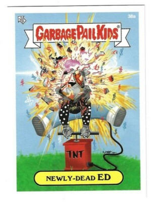 NEWLY-DEAD ED 38a 2020 GARBAGE PAIL KIDS BEYOND THE STREETS BY KING SALADEEN