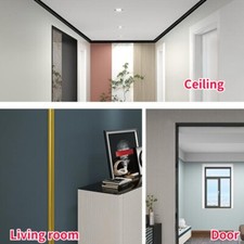 PVC Mural Intérieur Extérieur Coin Protège Autocollant Bordure Ligne Artisanat
