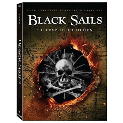 BLACK SAILS the Complete Series Collection Seasons 1-4 (DVD 12-Disc Set) 1 2 3 4