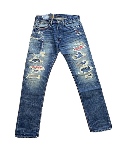 polo ralph lauren patchwork jeans