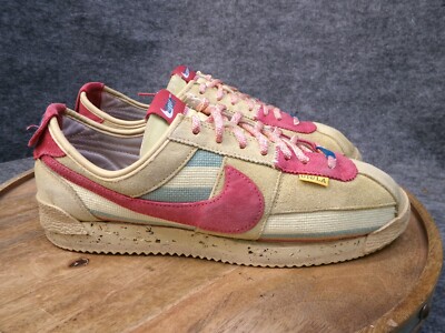 Nike Men's Union LA x Cortez SP Sesame Suede Shoe Sneaker Size 10 US DR1413-200
