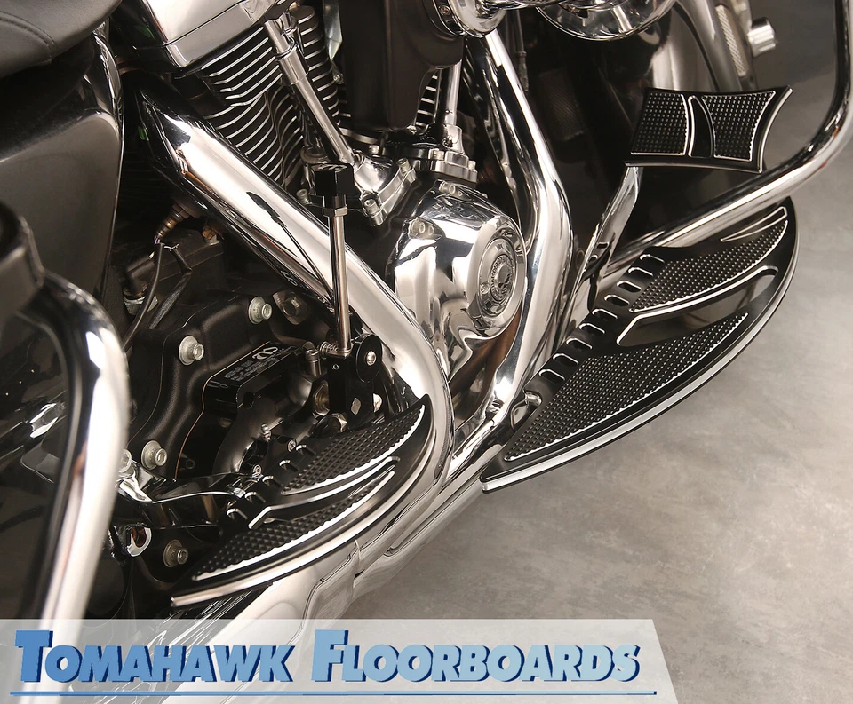 Floorboards Footboards brake Shifter levers For Harley Road Glide touring 14-23 - Imagem 2 de 4