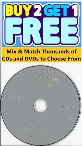 The Twilight Zone: The Complete Series (DVD) Season 2 Disc 4 Replacement Disc