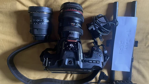 Blackmagic Pocket Cinema Camera 6K Pro + 2 Lenses And Extras