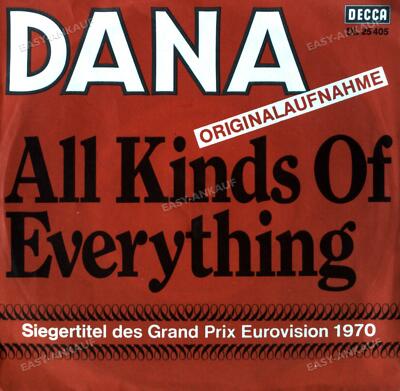 Dana - All Kinds Of Everything / Channel Breeze 7in (VG/VG) .
