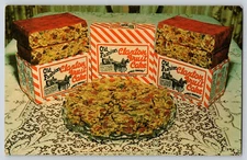 Vintage Postcard Claxton Fruit Cake  Dexter Press Unposted