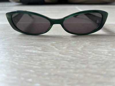 VINTAGE JUDITH LEIBER JEWLED SUNGLASSES DARK GREEN | eBay display picture 3