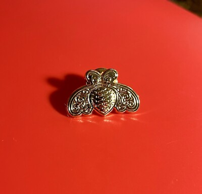 #ad Patron Tequila Gold Enamel Bumble Bee Lapel Hat Pin *BRAND NEW* $9.95