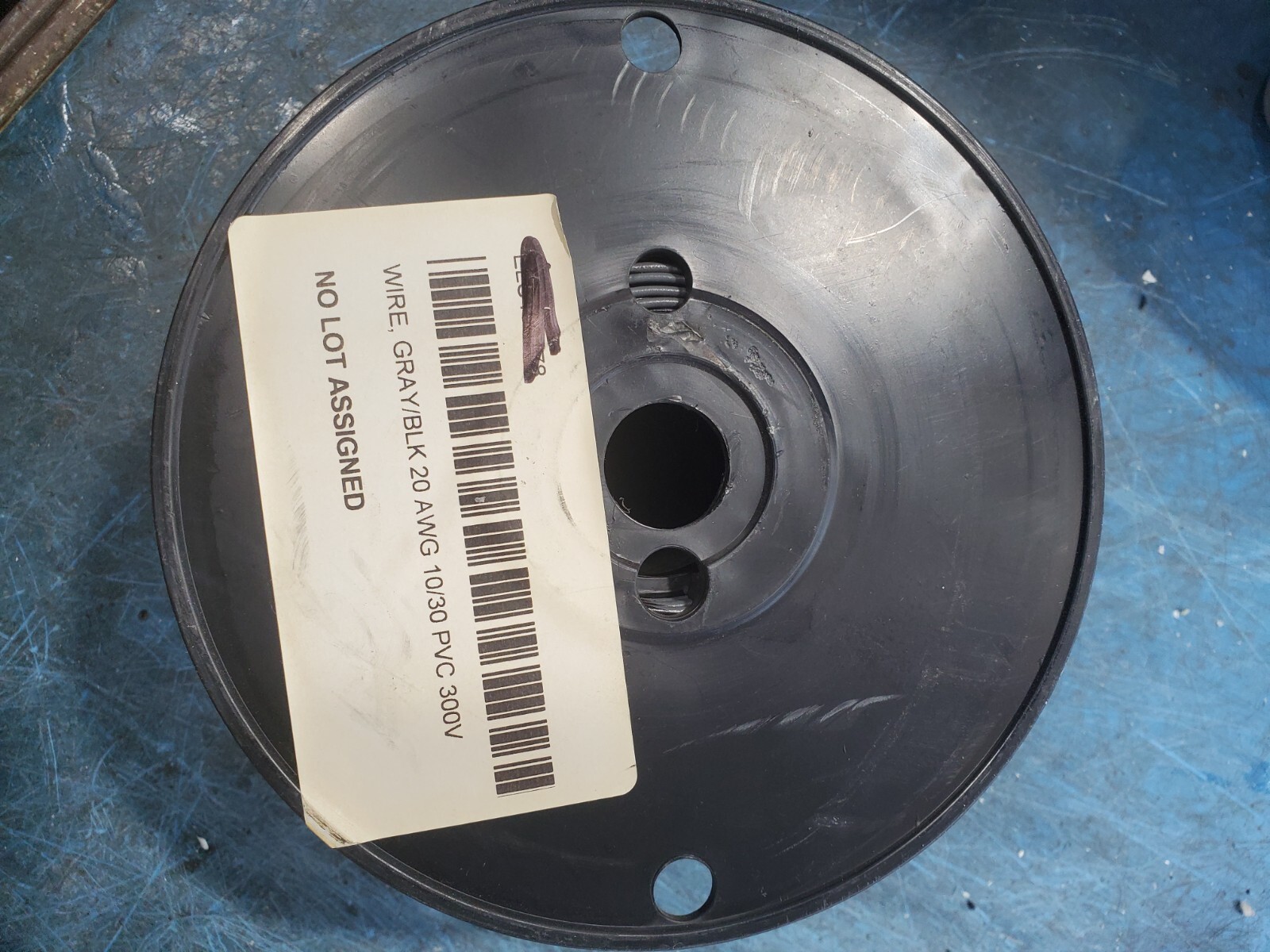 Striped Wire 20 AWG Gauge 450FT Car Boat Marine Tinned Copper Gray/Black