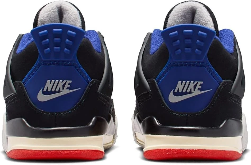 Toddler's Jordan 4 Retro OG Black/Fire Red-Deep Royal Blue (IB4387 003) - Image 3 of 4