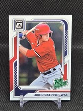 2026 Donruss Optic Rated Prospect Luke Dickerson #148 MLB Nationals Baseball 