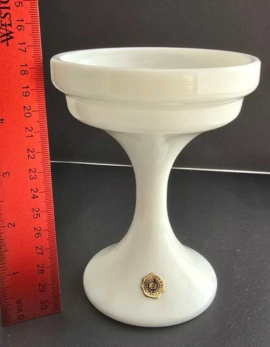 Westmoreland Milk Glass Fairy Lamp Pedestal Base Excellent Condition (BASE ONLY)