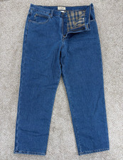 L.L. Bean Double L Natural Fit Flannel-Lined Men's Jeans 40x30 — listing 2