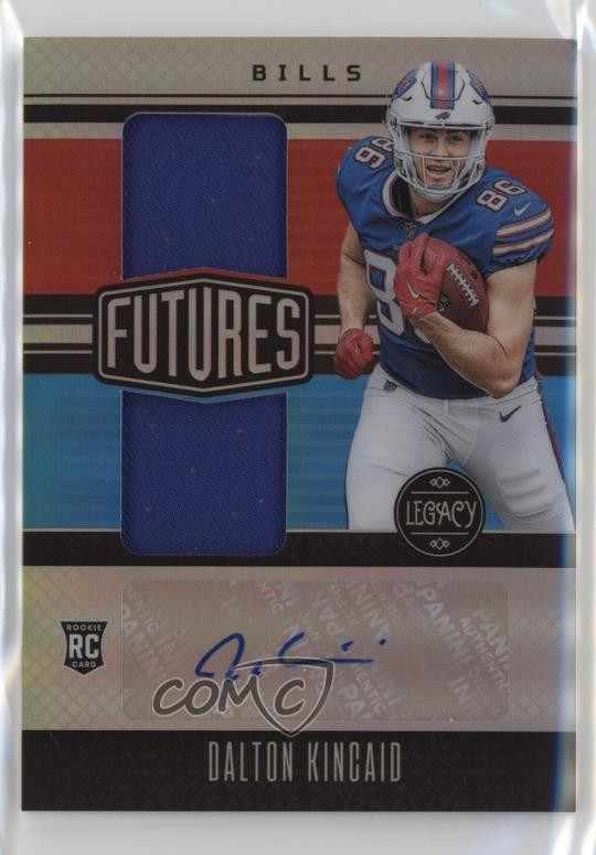 2023 Legacy Futures Silver Dalton Kincaid RPA Rookie Dual Patch Auto RC 02vr