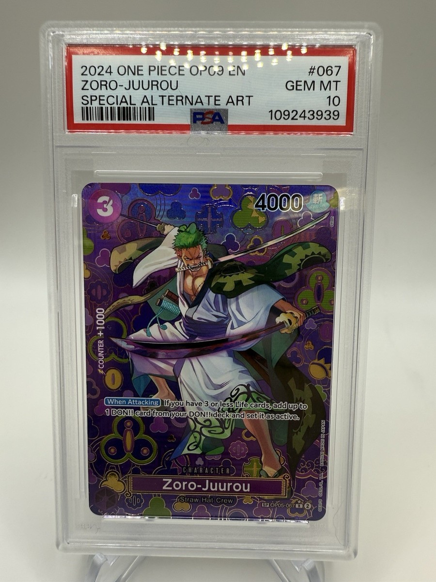 PSA 10 Zoro-Juurou SP OP05-067 Emperors in the New World ONE