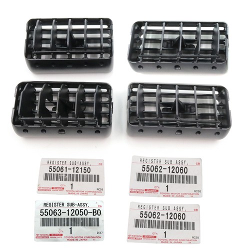 Air Vent Ventilator Set Fit Toyota Corolla E100 AE109 CE105 EE102 EE106 Sprinter - Picture 2 of 6