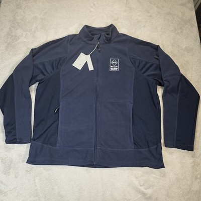 Microsoft Most Valuable Professional Sweater Mens 2XL Blue Full Zip North End