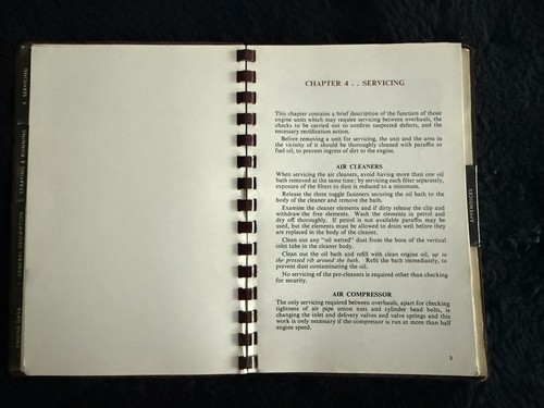 Manual de operador de motor diésel Rolls-Royce Industrial de 6 cilindros TSD802 1955 OEM - Imagen 12 de 24