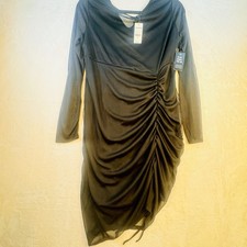 NWT Express Women’s Long Sleeve Black Dress Size Medium