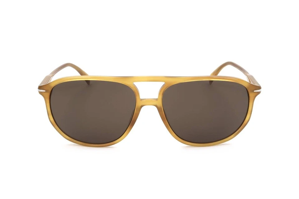 Gafas de sol para hombre David Beckham DB 1159/S B4L YELLOW HORN 58/15/145 Foto 2 de 3