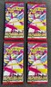 4 SEALED PACKS Mega Evolution - Mega Symphonia Pokemon Card Booster KOREAN