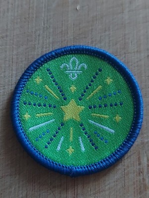 UK Scouting aktuelles Eichhörnchen Aktivitätsabzeichen Let's Celebrate NEU LOGO