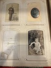Antique Victorian Photo Album Locking Clasp Cabinet Cards Portrait Robert E. Lee — photo 10