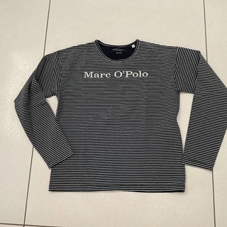 Marc O Polo Longshirt Größe 152/158 Organic Cotton schwarz weiß gestreift