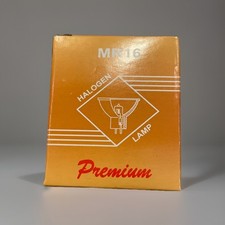 Premium Halogen Lamp Light Bulbs MR16, 12v, 50w, 36 Degree - 9 Available