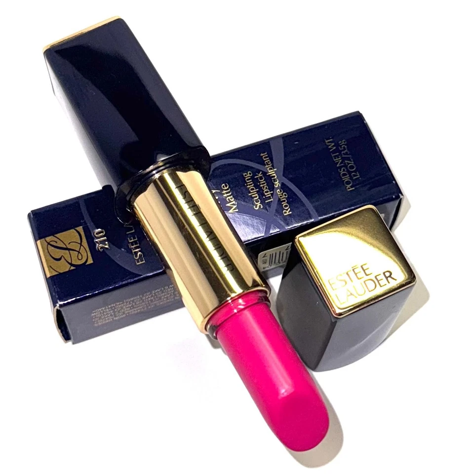 Estee Lauder Pure Color Envy Matte Sculpting Lipstick 210 Neon Azalea - Image 2 of 4