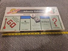 SEALED Usaopoly 1995 Monopoly Board Game Atlanta Georgia Authorized Edition