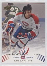 2008-09 Upper Deck Montreal Canadiens Centennial Set Guy Lapointe #22 HOF 1x1