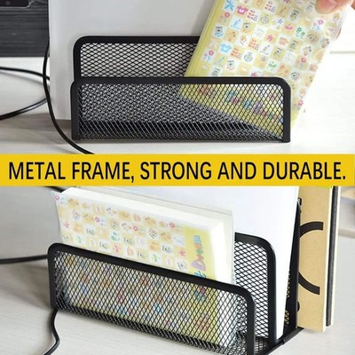 Briefordner Ablagekorb Metallgeflecht 2er-Pack Vertikaler Organizer Büro