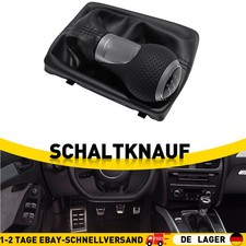 6 Gang Schaltknauf Schaltsack Rahmen Leder 8K0863278 Für Audi A4 S4 B8 A5 Q5 8R